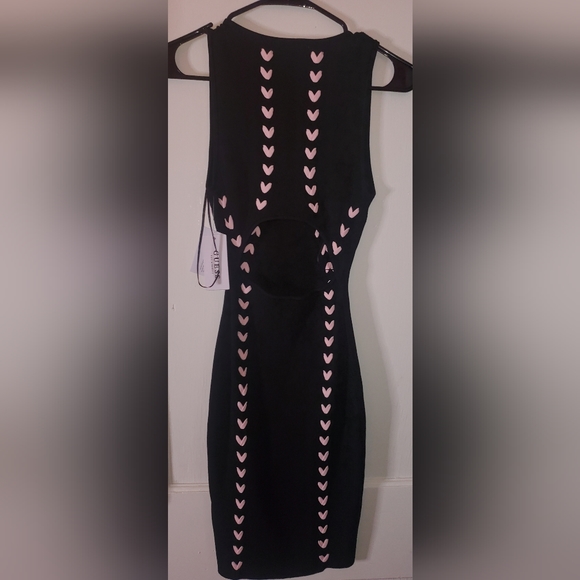 GUESS Factory Jana Lace-Up Bodycon Dress - Picture 2 of 4